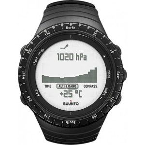 Fonction baromètre/altimètre sur montre Suunto Core