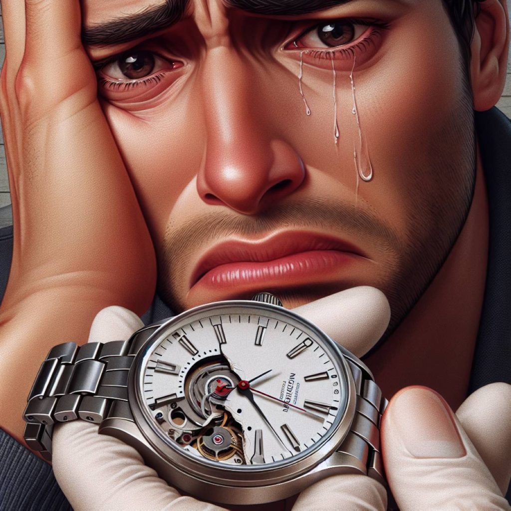montre-automatique-endommagee